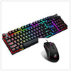 USB Luminous Wired Gaming Keyboard with Floating Keys and Fast Response