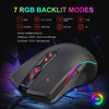 Glowing Wired Gaming Mouse with High Precision and Stylish Design