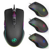 Glowing Wired Gaming Mouse with High Precision and Stylish Design
