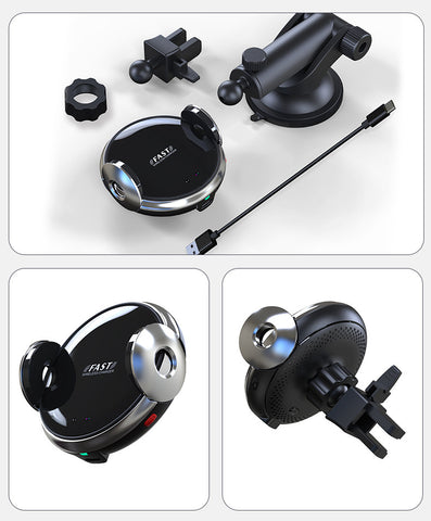 Car Phone Holder with Air Vent Mount and 360 Degree Rotation