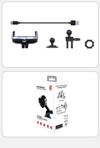 Car Phone Holder with Air Vent Mount and 360 Degree Rotation