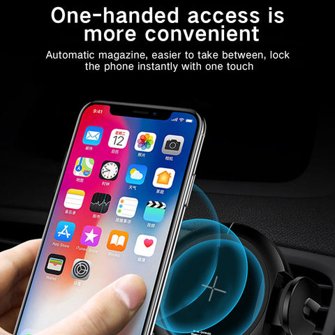 Car Phone Holder with Air Vent Mount and 360 Degree Rotation