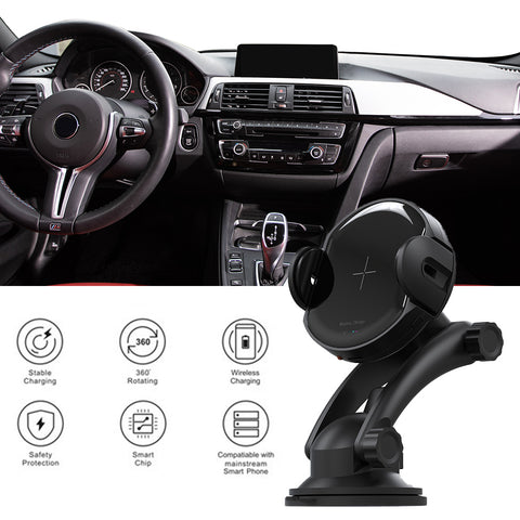 Car Phone Holder with Air Vent Mount and 360 Degree Rotation