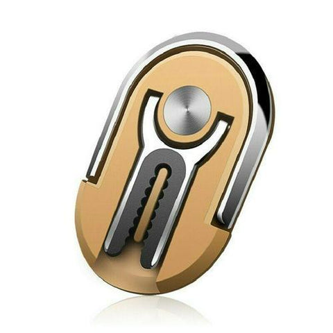 Universal Mobile Phone Holder with Air Vent Mount and 360° Rotating Finger Ring Stand