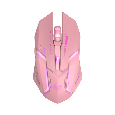 Wireless Rechargeable Silent Gaming Mouse with Precision and Sleek Design