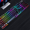 USB Luminous Wired Gaming Keyboard with Floating Keys and Fast Response