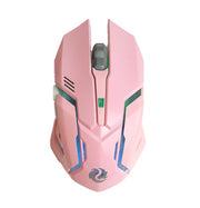 Wireless Rechargeable Silent Gaming Mouse with Precision and Sleek Design
