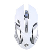Wireless Rechargeable Silent Gaming Mouse with Precision and Sleek Design