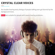 Wireless On-Ear Headphones with Bass for TV Watching | Circuits Collective